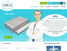 Tablet Screenshot of iheros.cz